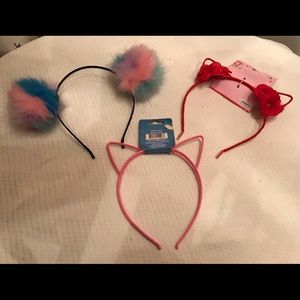 Pom Pom Multicolored Headband